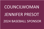 2024 Baseball Sponsor Jennifer Presot