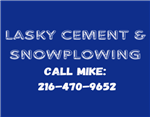 2024 Park Board Sponsor Lasky Cement & Snowplowing