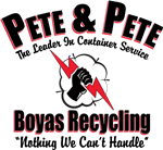 Pete & Pete Boyas Recycling Logo